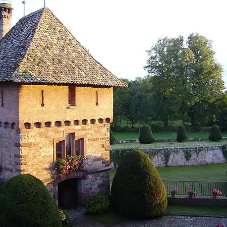 Konukevi Chateau D'osthoffen Alsace Osthoffen